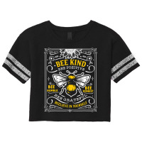 Bumblebee Bee Kind Bee Humble Save The Bees T Shir Scorecard Crop Tee | Artistshot