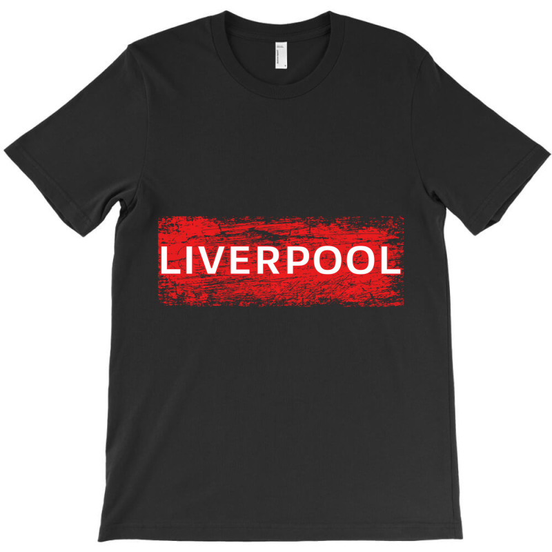 Cool Retro Grunge Vintage Look Liverpool Shirt Gif T-shirt | Artistshot