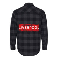 Cool Retro Grunge Vintage Look Liverpool Shirt Gif Flannel Shirt | Artistshot