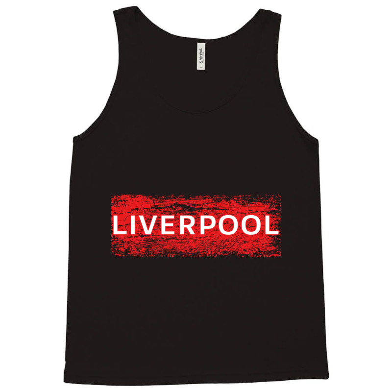 Cool Retro Grunge Vintage Look Liverpool Shirt Gif Tank Top | Artistshot