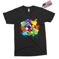 Cool Rubik Rubix Rubics Player Cube Watercolor Lov Exclusive T-shirt | Artistshot