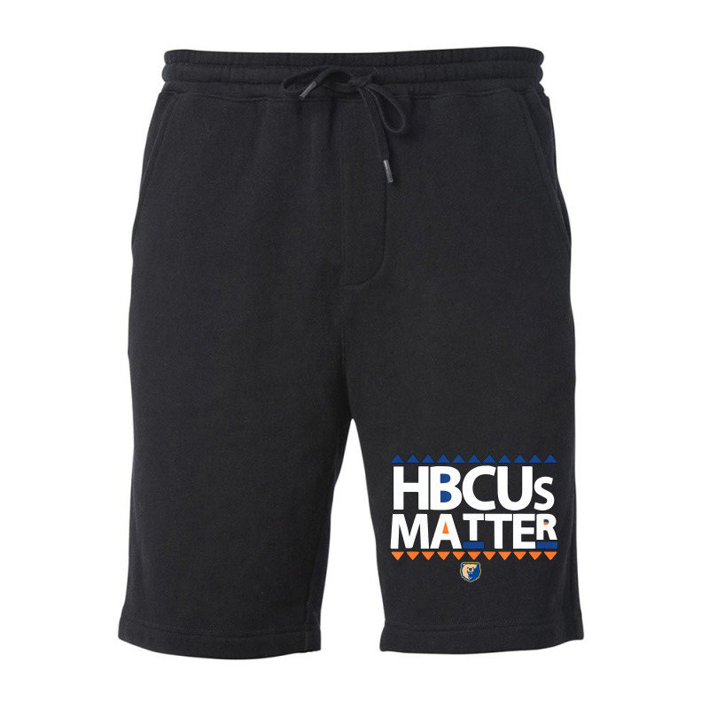 Hbcus Matters College Black Education African Gift Fleece Short | Artistshot