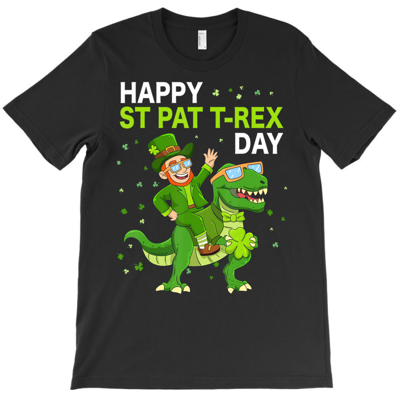 Happy St Pat Trex Day Dino St Patricks Day Kids To T-shirt | Artistshot