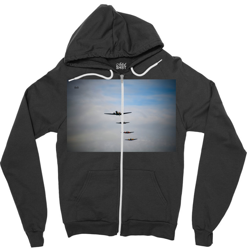 Airplanes Propellerdriven Airplanes Girl Zipper Hoodie | Artistshot