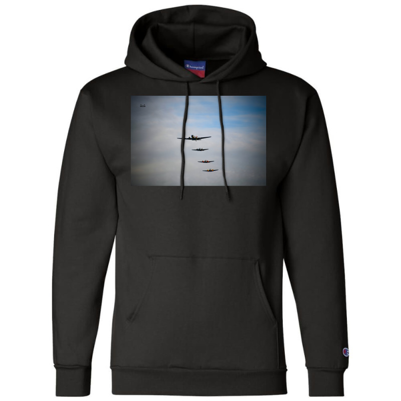 Airplanes Propellerdriven Airplanes Girl Champion Hoodie | Artistshot