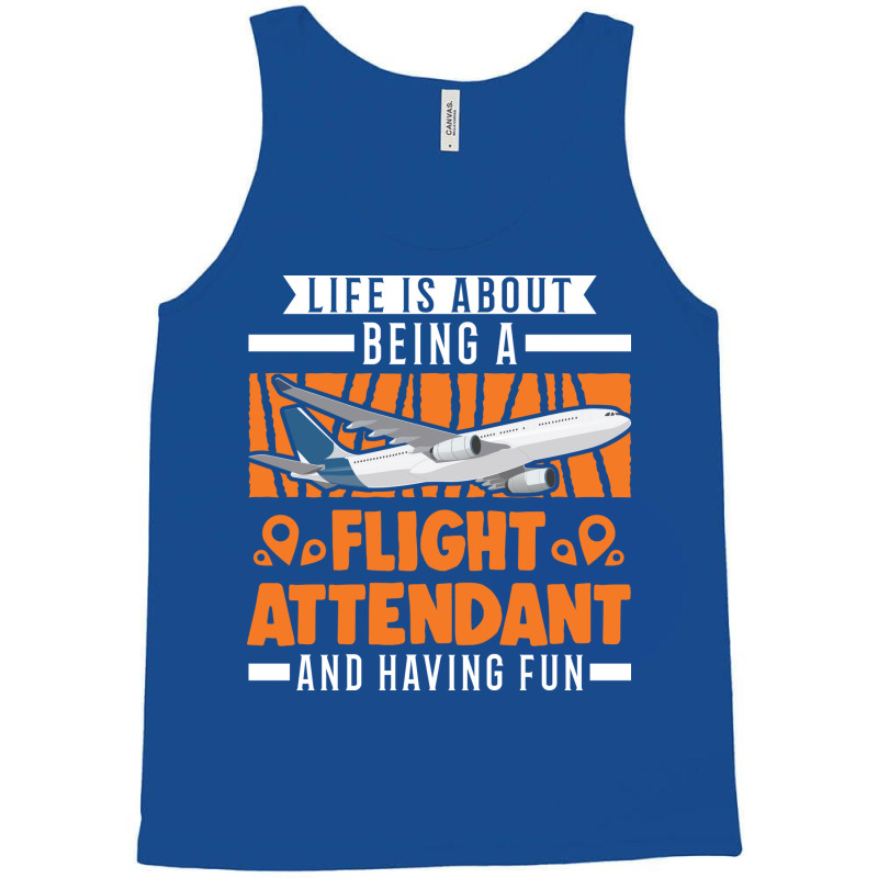 Flight Attendant Stewardess Gift Retro Tank Top | Artistshot