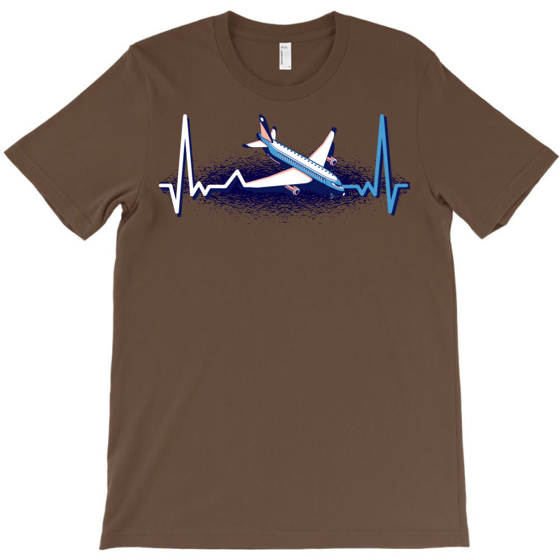 Heartbeat Pilot Plane Summer T-shirt | Artistshot