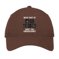 Funny Pilot Design For Men Women Airplane Airline Adjustable Cap | Artistshot