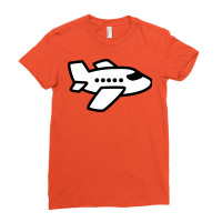 Airplane Blue Ladies Fitted T-shirt | Artistshot