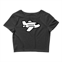 Airplane Blue Crop Top | Artistshot