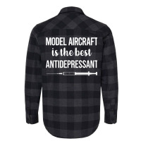 Antidepressant Model Aircraft Retro Flannel Shirt | Artistshot