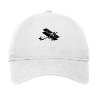 Biplane Black And White Trending Adjustable Cap | Artistshot