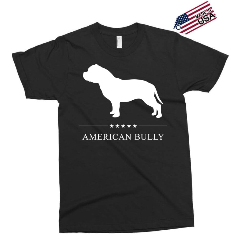 American Bully White Silhouette Summer Exclusive T-shirt | Artistshot