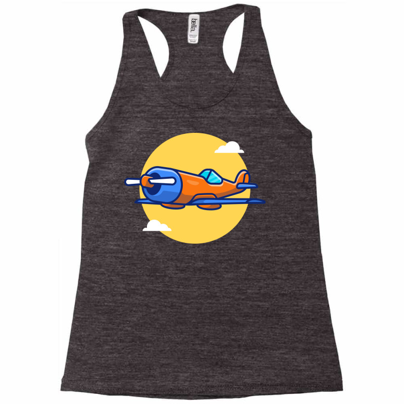 Fighter Plane Gift Racerback Tank by nikkiaphavn | Artistshot