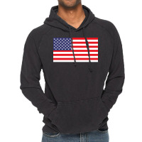 American Flag Hippie Vintage Hoodie | Artistshot