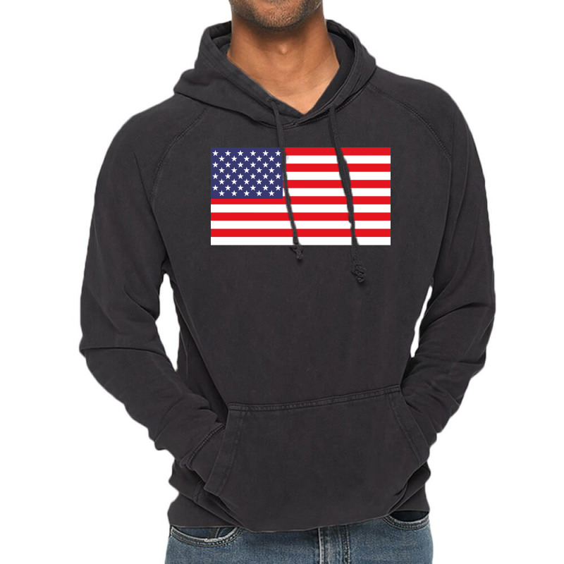 American Flag Hippie Vintage Hoodie | Artistshot