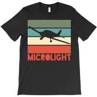 Microlight Airplane Retro Green T-shirt | Artistshot