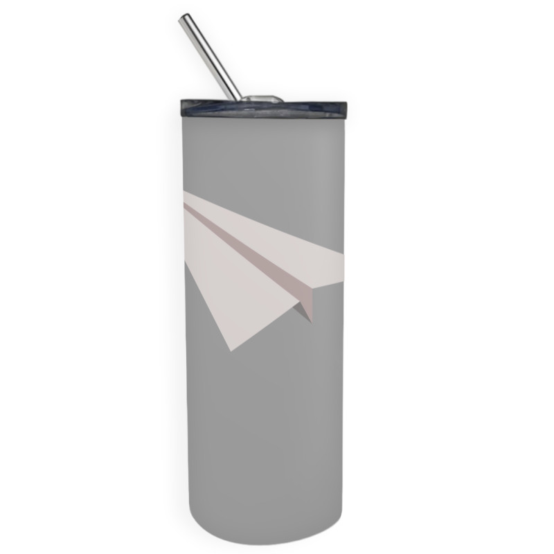 Paper Plane Travel Skinny Tumbler | Artistshot