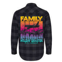 Family Holiday Disaster To Be Continued Funny Flannel Shirt | Artistshot