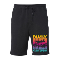 Family Holiday Disaster To Be Continued Funny Fleece Short | Artistshot