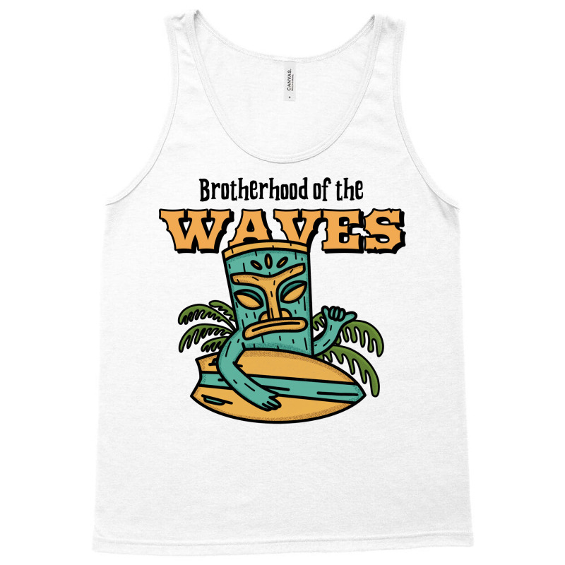 Brotherhood Of The Waves 70s Tank Top by sbusiozald | Artistshot