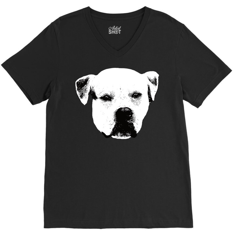 American Bulldog Bulldog Christmas Gifts V-neck Tee | Artistshot