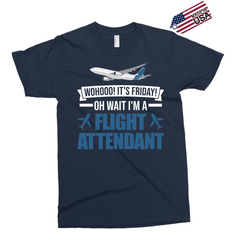 Flight Attendant Gift Stewardess Nostalgia Exclusive T-shirt | Artistshot