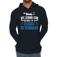 Flight Attendant Gift Stewardess Nostalgia Lightweight Hoodie | Artistshot