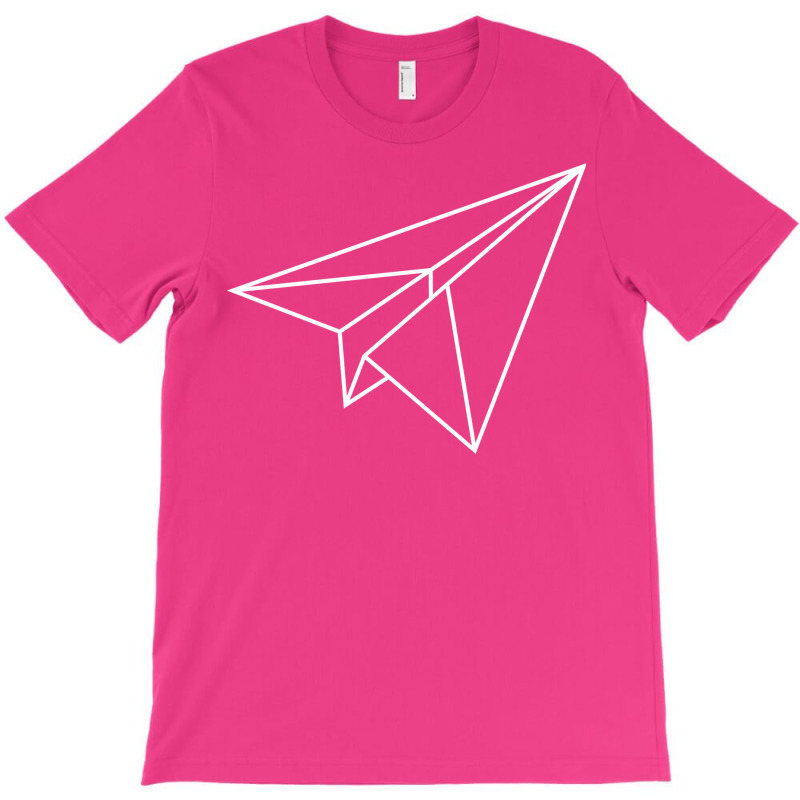 Paper Plane Red T-shirt | Artistshot