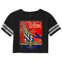 National Air Race 80s Scorecard Crop Tee | Artistshot