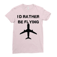 Rather Be Flying Hippie Ladies Fitted T-shirt | Artistshot