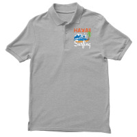 Hawaii Surfing Quote Men's Polo Shirt | Artistshot