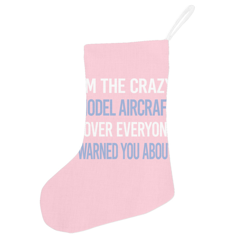 Funny Crazy Lover Model Aircraft 80s Holiday Stocking | Artistshot