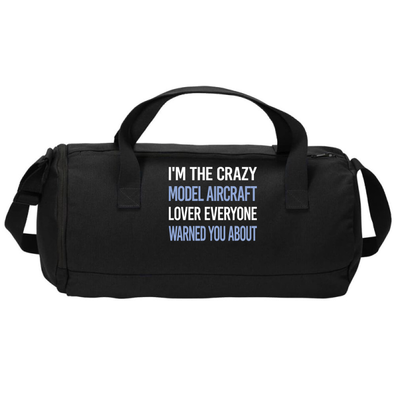 Funny Crazy Lover Model Aircraft 80s Duffel Bag | Artistshot