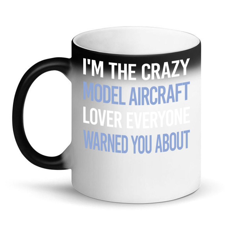 Funny Crazy Lover Model Aircraft 80s Magic Mug | Artistshot