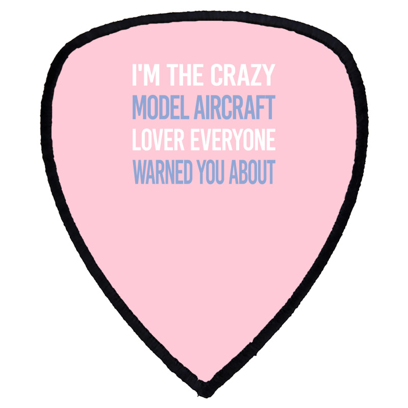 Funny Crazy Lover Model Aircraft 80s Shield S Patch | Artistshot