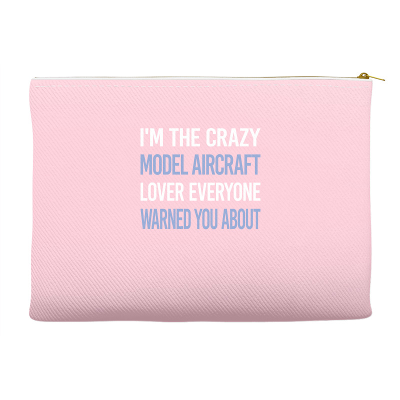 Funny Crazy Lover Model Aircraft 80s Accessory Pouches | Artistshot