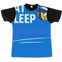 Eat Sleep Volleyball Aesthetic Graphic T-shirt | Artistshot