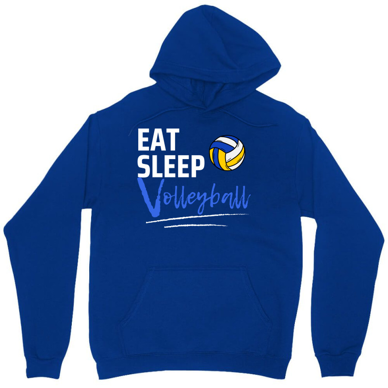 Eat Sleep Volleyball Aesthetic Unisex Hoodie by sbusiozald | Artistshot