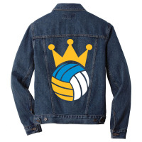 Beach Volleyball Crown Travel Men Denim Jacket | Artistshot