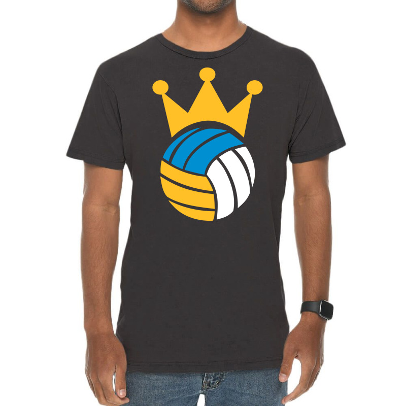 Beach Volleyball Crown Travel Vintage T-Shirt by rolinghsgagv | Artistshot