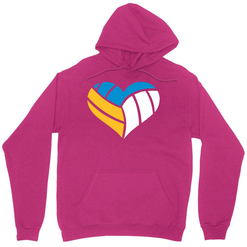 Beach Volleyball Heart Trending Unisex Hoodie by rolinghsgagv | Artistshot