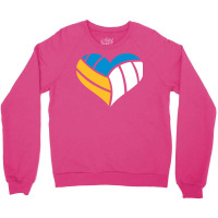 Beach Volleyball Heart Trending Crewneck Sweatshirt | Artistshot