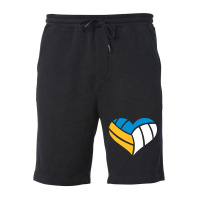 Beach Volleyball Heart Trending Fleece Short | Artistshot