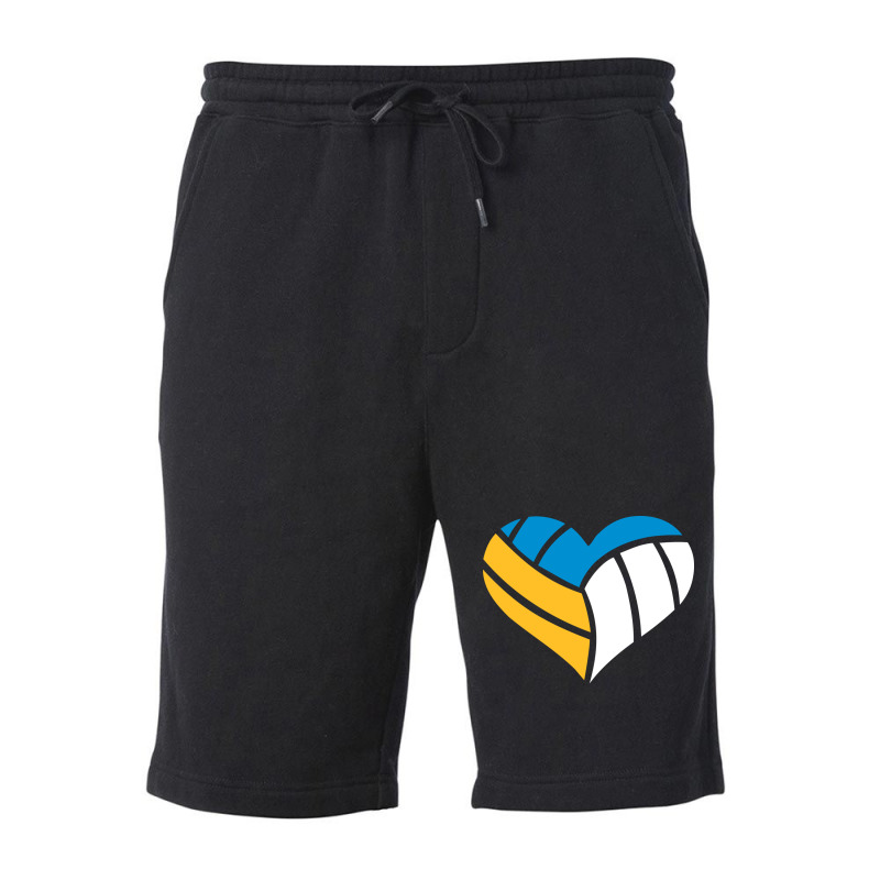 Beach Volleyball Heart Trending Fleece Short by rolinghsgagv | Artistshot