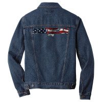 American Vintagr Text Hipster Men Denim Jacket | Artistshot