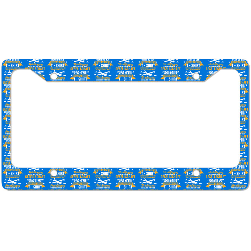 Model Airplane Shirt 80s License Plate Frame | Artistshot