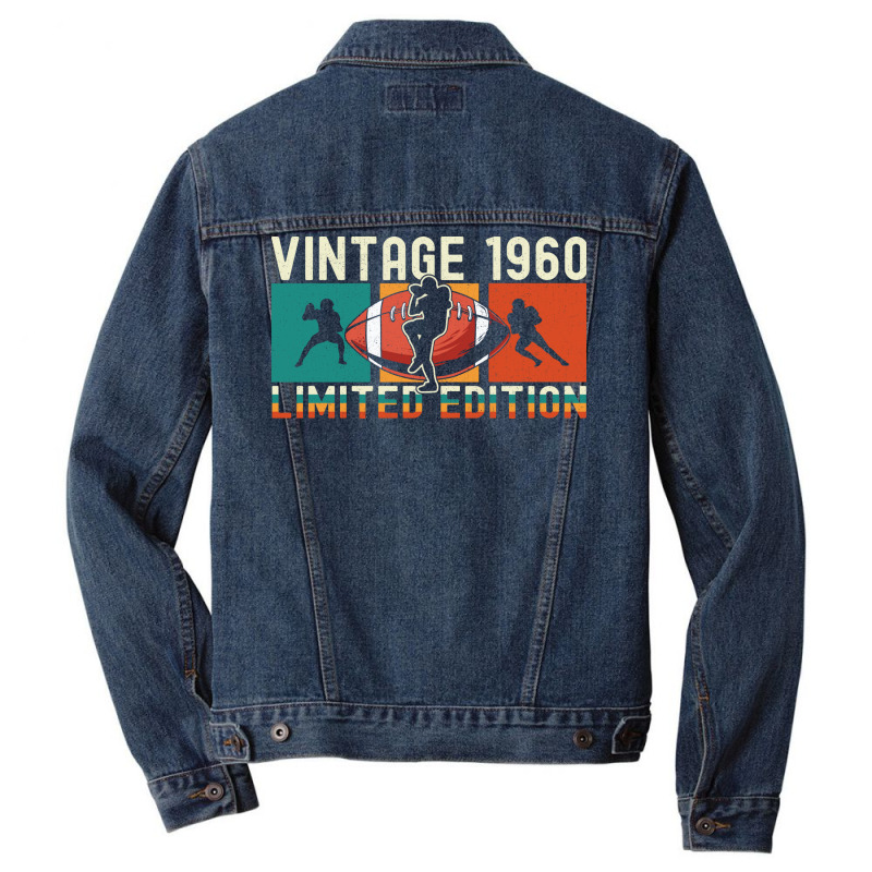 Footballs Birthday Limited Edition Vintage 1960 Su Men Denim Jacket by dlamadjokict | Artistshot