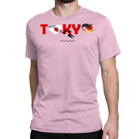 Beach Volleyball In Tokyo Team Germany De Nostalgi Classic T-shirt | Artistshot