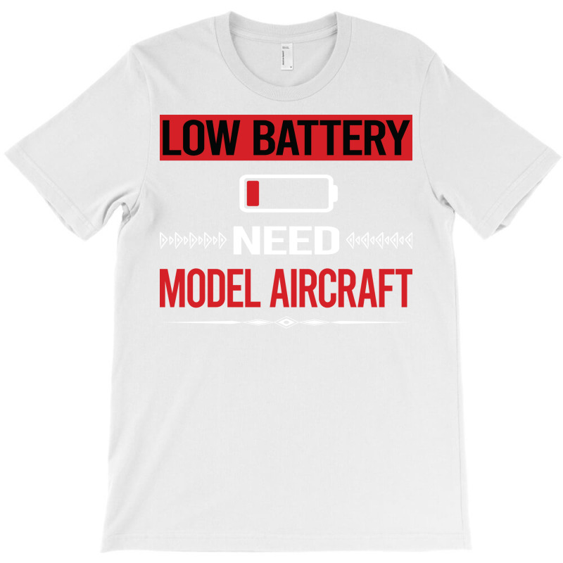 Low Battery Model Aircraft Aesthetic T-shirt | Artistshot